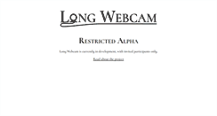 Desktop Screenshot of longwebcam.org